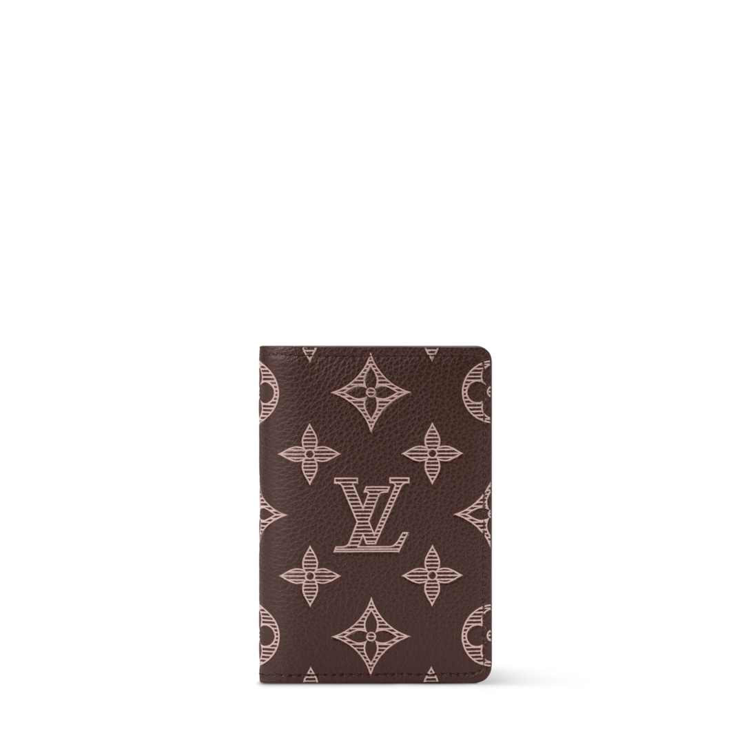 ルイヴィトン モノグラム ポルトモネジップ コンパクト ケース 158 Pocket Organizer Monogram Shadow - Wallets and Small Leather Goods
